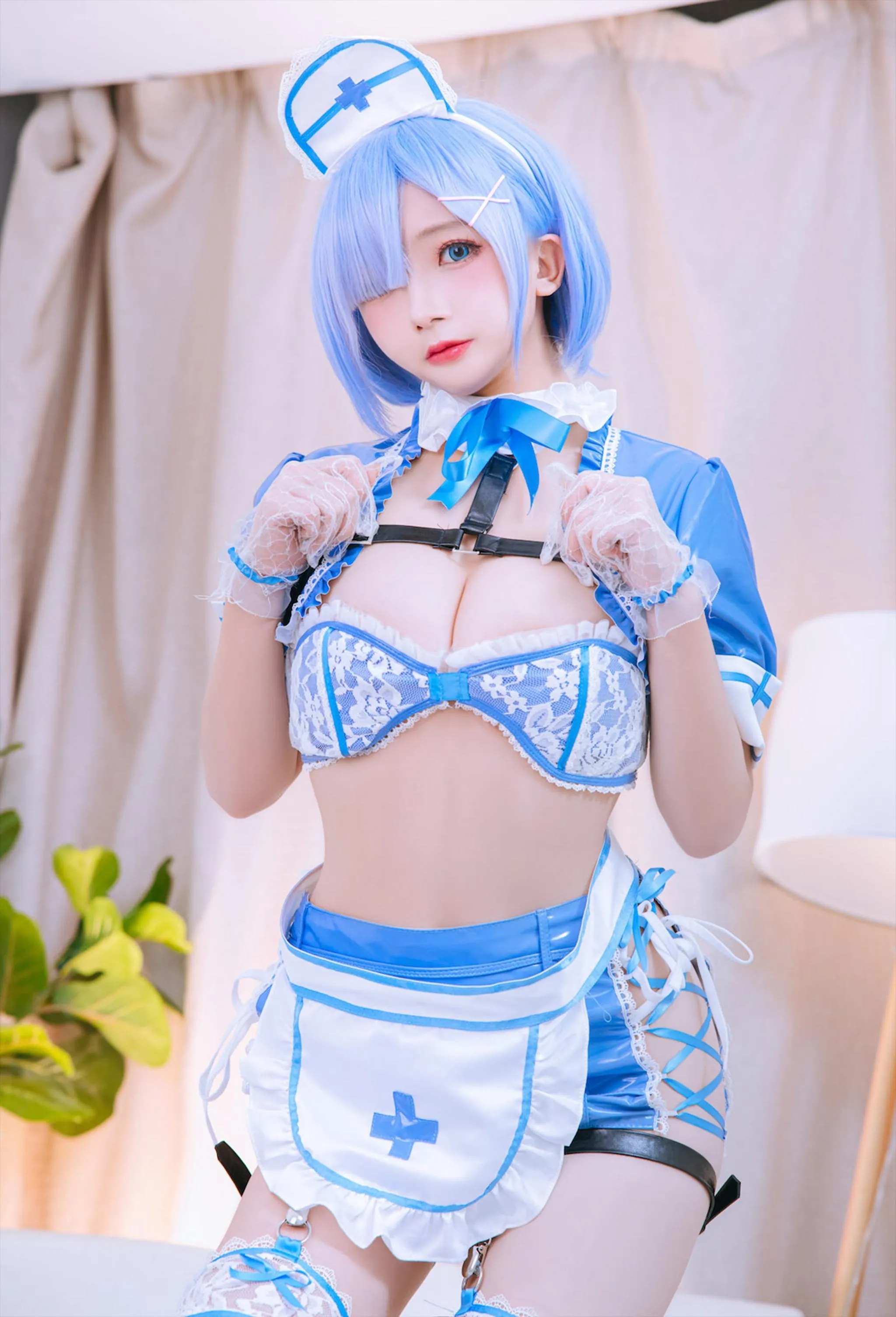 日奈娇 – NO.41 蕾姆蓝色护士 [86P]插图9